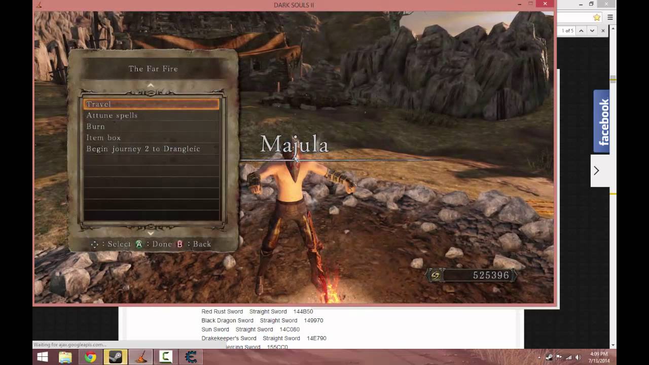 changing weapon dmg for dark souls using ce
